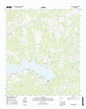 MyTopo Lake Murvaul, Texas USGS Quad Topo Map