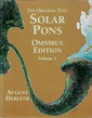 Publication: The Original Text Solar Pons Omnibus Edition