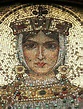 A mosaic depicting Saint Eudoxia (Byzantine Empress in the Alexander ...