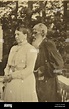 Russian author Leo Tolstoy and his wife, Sophia, Russia, 1890s. Artist ...