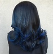 20 Dark Blue Hairstyles That Will Brighten Up Your Look