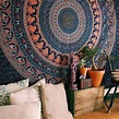 Plum & Bow Bohemian Mandala Wall Hanging Tapestry - RoyalFurnish.com