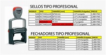 Tamaño De Sellos Trodat, HD Png Download , Transparent Png Image - PNGitem