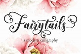 Fairytails is an elegant and modern handwritten font with an incredibly ...