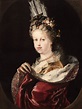 1712-1714 María Luisa Gabriela de Saboya by Miguel Jacinto Meléndez (Museo Lázaro Galdiano ...