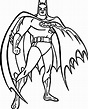 Batman hero coloring book to print and online