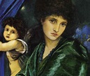 Pre Raphaelite Art: Edward Burne-Jones - Portrait of Maria Zambaco