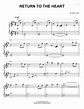 Return To The Heart Sheet Music | David Lanz | Easy Piano