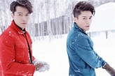 虐狗！胡歌霍建华北海道拍写真 雪中上演“冬季恋歌”_手机凤凰网