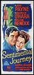SENTIMENTAL JOURNEY Original Daybill Movie Poster Maureen O'Hara John ...