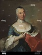 . Deutsch: Portrait der Markgräfin Sophie Caroline Marie von ...