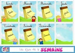 les jours de la semaine French Days, Days And Months, French Immersion ...
