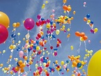 Birthday Balloons In The Sky - 1024x768 Wallpaper - teahub.io