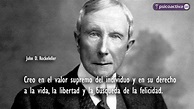 50 frases inspiradoras de John D. Rockefeller