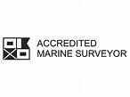 Макет логотипа бесплатно Marine Surveyor logo