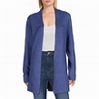 Cyrus Womens Blue Ribbed Open Front Layering Cardigan Sweater Jacket M ...