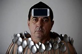 Meet the magnetic man: 56-year-old sticks metal and plastic objects to ...