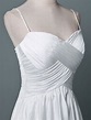 Einfaches Hochzeitskleid A Line Sweetheart Neck Straps ärmellose ...
