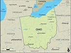 Map Of Ohio And Surrounding States - World Map