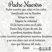 Padre Nuestro our Father, Lord's Prayer spanish SVG, PDF, Digital File ...