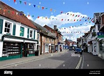 High Street, Ringwood, Hampshire, England, United Kingdom Stock Photo ...