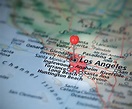 Los Angeles California Mapa - Banco de fotos e imágenes de stock - iStock