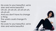 Scars to your beautiful - Alessia Cara (With Lyrics) - YouTube