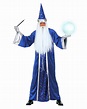 Magier Kostüm Blau XL für Zauberer | Horror-Shop.com