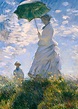 Atrapados por la Imagen: Claude Monet : Mujer con Sombrilla.