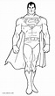 Dibujos De Superman Para Colorear Pintar E Imprimir Gratis Superman ...