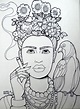 Frida Kahlo Coloring Pages at GetDrawings | Free download