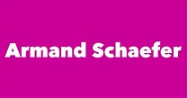Armand Schaefer - Spouse, Children, Birthday & More
