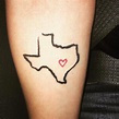 28 Beautiful Texas Tattoos You Definitely Won't Regret … | Texas ...