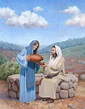 Jesus and the Samaritan Woman at the Well Original Bible