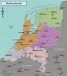 Map of Netherlands: offline map and detailed map of Netherlands