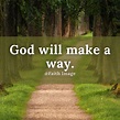 God will make a way