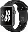Apple Watch Nike+ Series 3 (GPS) 42mm Space Gray Aluminum Case with ...