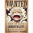 One Piece Poster - Wanted Luffy Bounty – One Piece Gifts