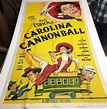 Carolina Cannonball (1955) – Original Three Sheet Movie Poster ...