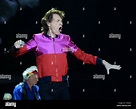 Musician Mick Jagger of The Rolling Stones performs onstage during ...