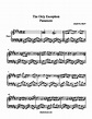 Aldy Sheet Music The Only Exception - Paramore