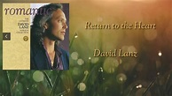 Return to the Heart /David Lanz - YouTube