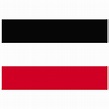 Bandera del imperio alemán Royalty Free Stock SVG Vector and Clip Art