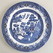 Churchill China Blue Willow Dinner Plate Made in England. Sold - Etsy ...