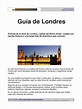 Guia de Londres PDF | PDF | Palacio de Westminster | Londres