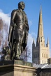Duque De Wellington Statue Y Del Banco De Inglaterra Imagen de archivo ...