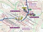 Huddersfield Canals Maps – Waterway Routes