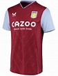 New Aston Villa Jersey 2022-23 | Castore AVFC Home Kit with Chevron ...