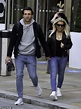 Sheridan Smith looks very loved-up with her fiancé Jamie Horn as the new parents walk hand in ...