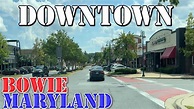 Bowie - Maryland - 4K Downtown Drive - YouTube